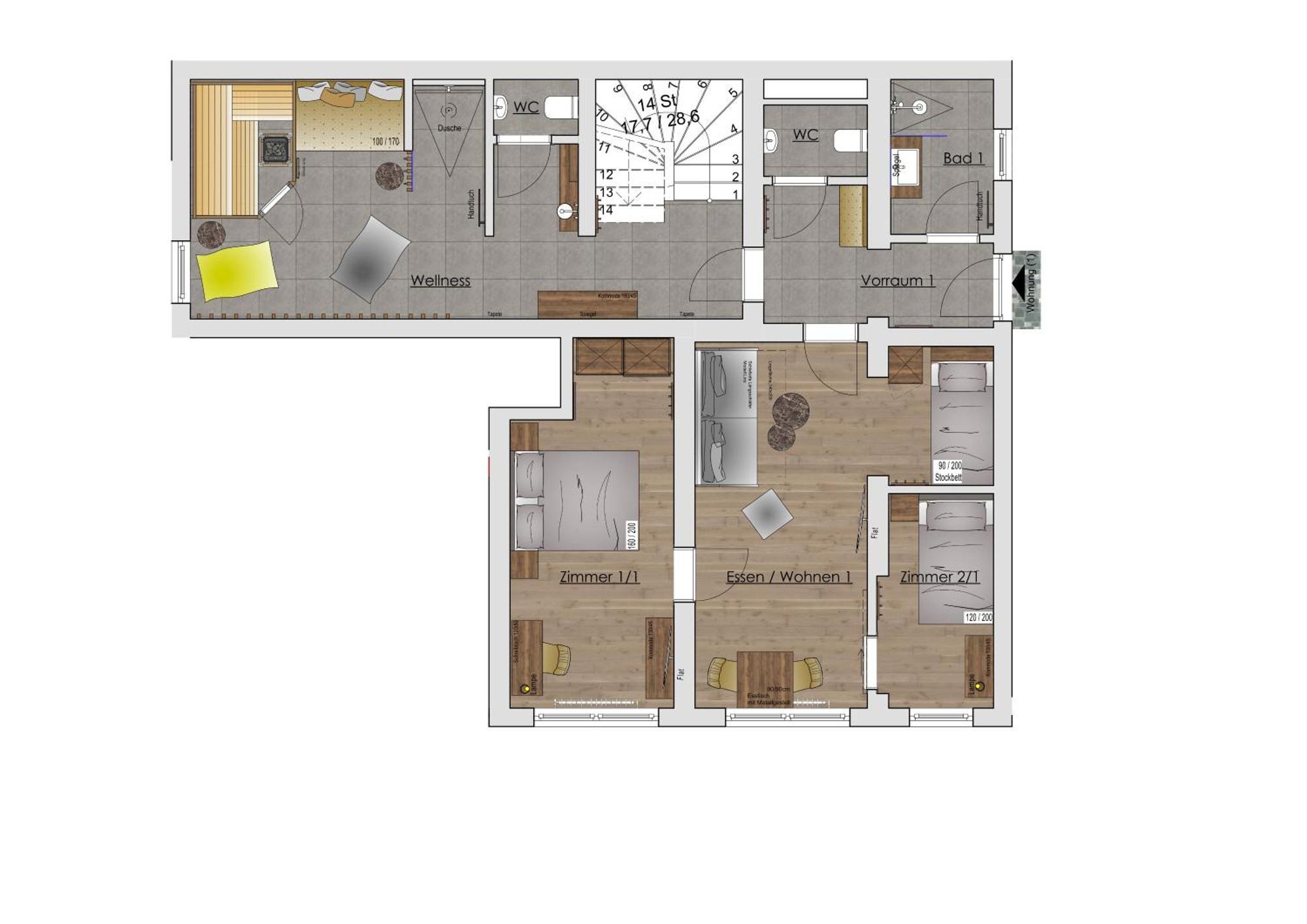 Appartements Kuckuck Leogang Buitenkant foto