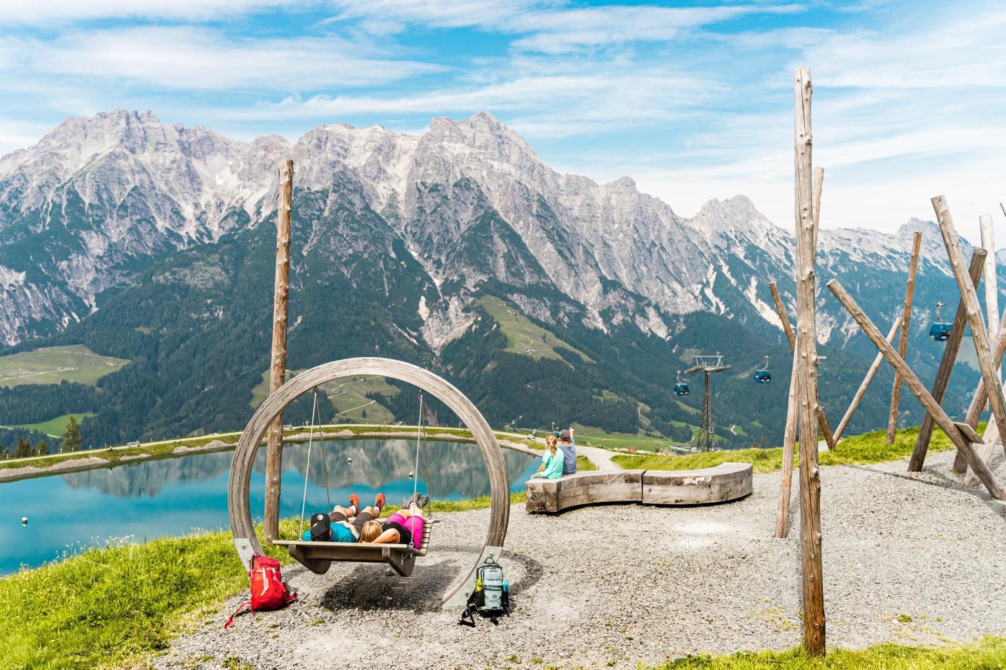 Appartements Kuckuck Leogang Buitenkant foto